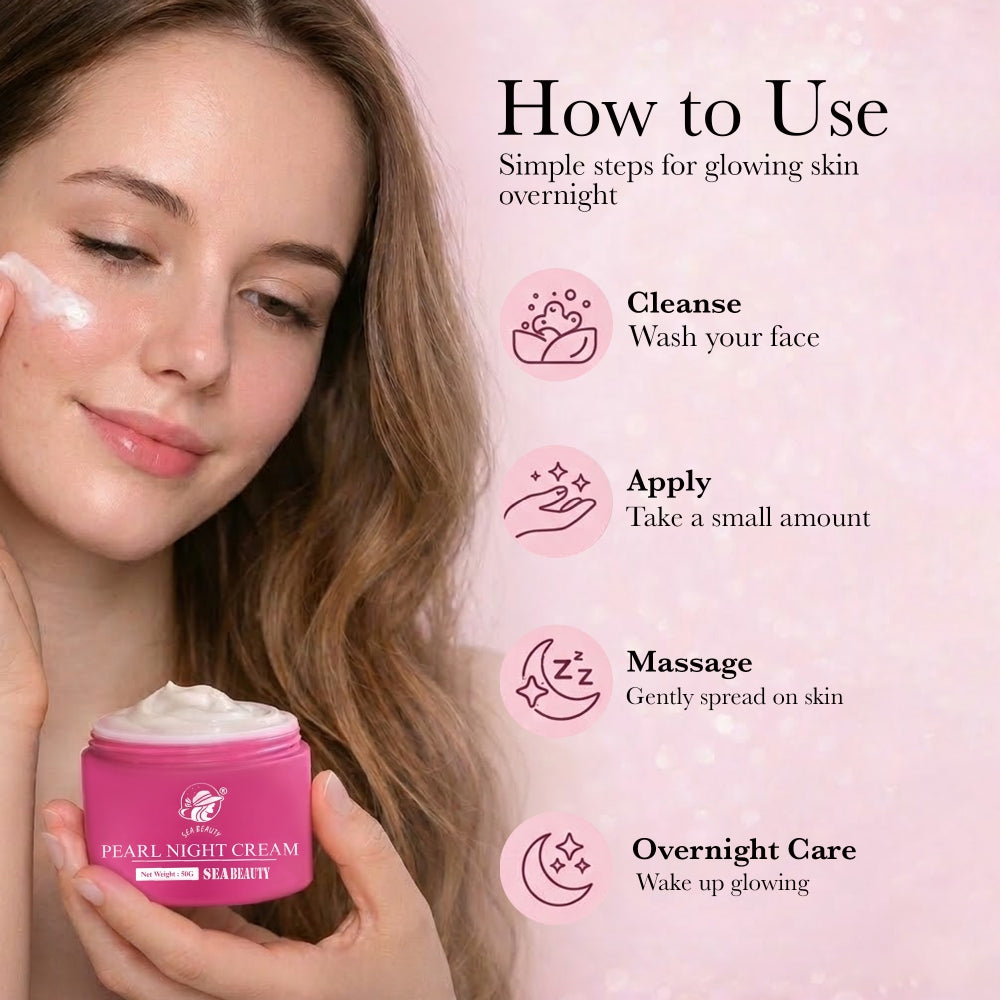 SEA BEAUTY PEARL NIGHT CREAM ✅