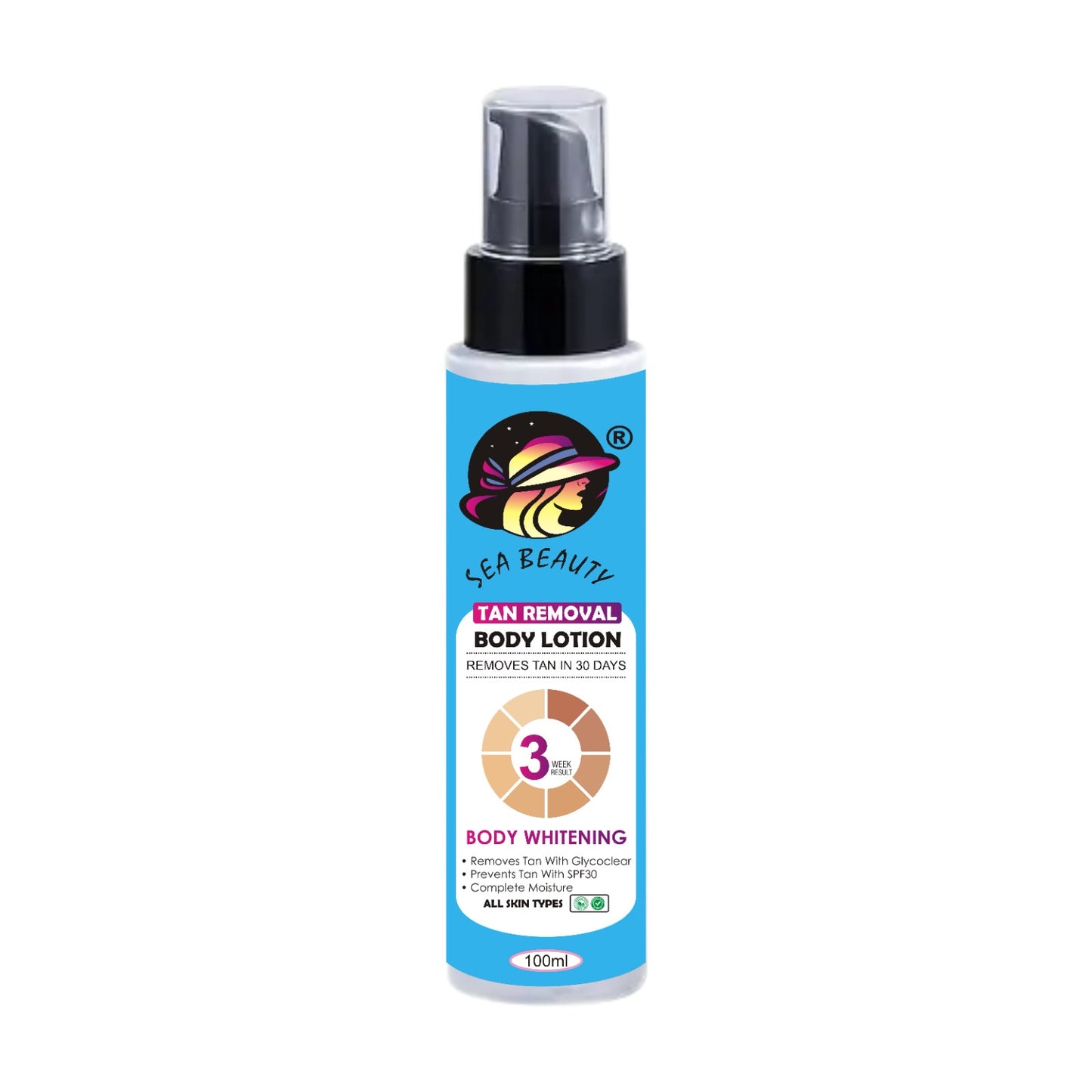 Sea beauty whitenning body lotion