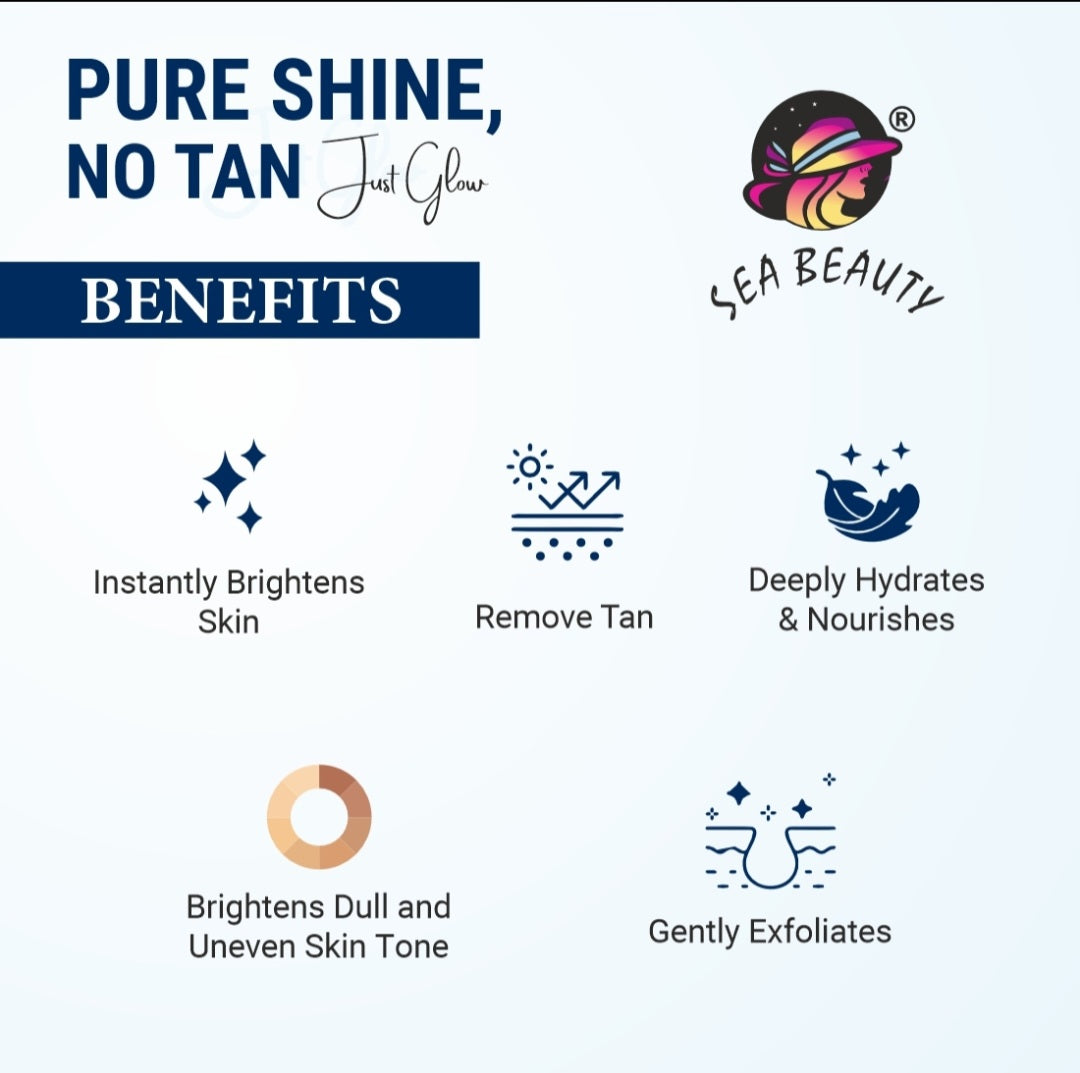 Sea Beauty Tan Polish Face & Body✅