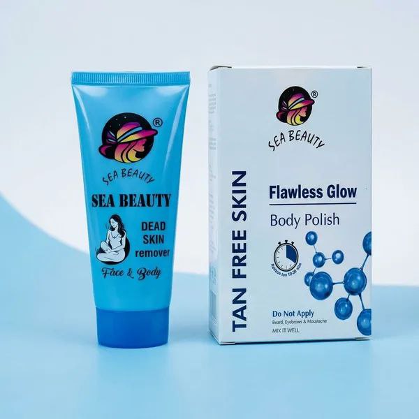 Combo of 2 Products (Sea beauty tan polish + Sea beauty dead skin remover)
