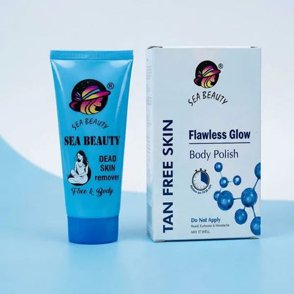 Combo of 2 Products (Sea beauty tan polish + Sea beauty dead skin remover)