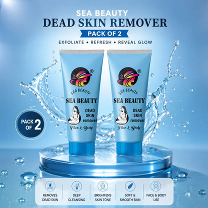 SEA BEAUTY DEAD SKIN REMOVER (PACK OF 2PS )