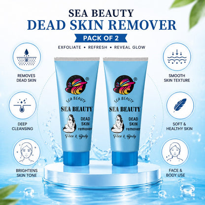 SEA BEAUTY DEAD SKIN REMOVER (PACK OF 2PS )