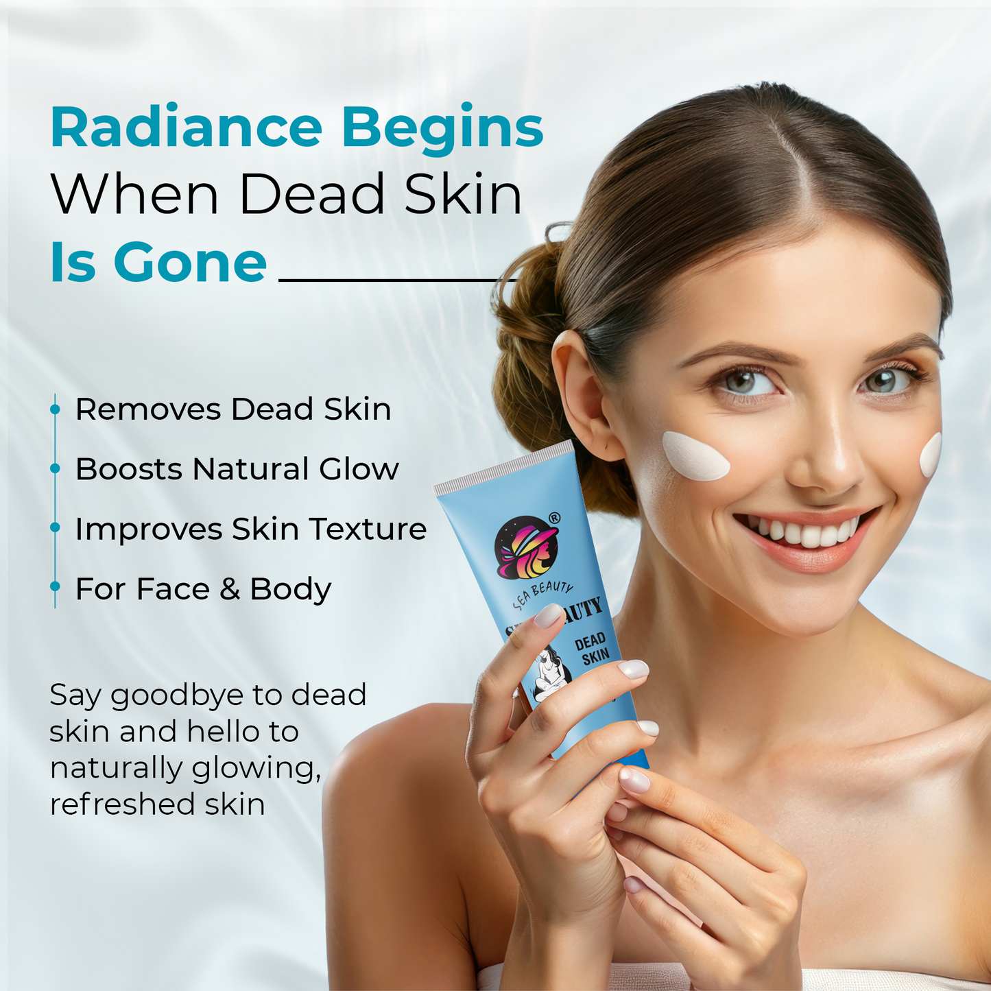 Sea Beauty Dead Skin Remover face & body ✅
